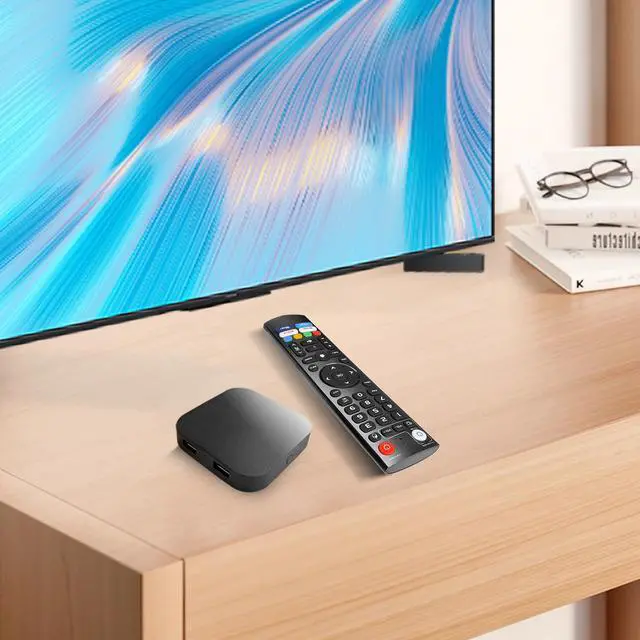 Alt view image 3 of 7 - 4K HDR Box Android 14.0 with Amlogic S905Y4, 4GB/ 32GB (Q8) | 2026 Android TV Box Dual WiFi 2.4G/5GBT5.0, USB 2.0 *2100M Ethernet,4K HDR Smart TV Box with BT Voice Remote IR Learning