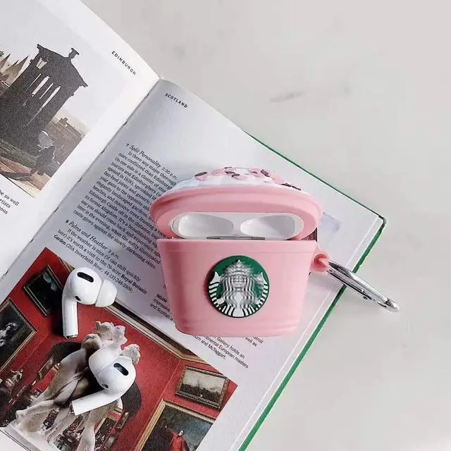 Alt view image 3 of 6 - AirPod 4 Case,3D Cute Funny Cool Kawaii Fashion Ice Cream Cup for AirPods 4th Generation Case (2024) (Pink)