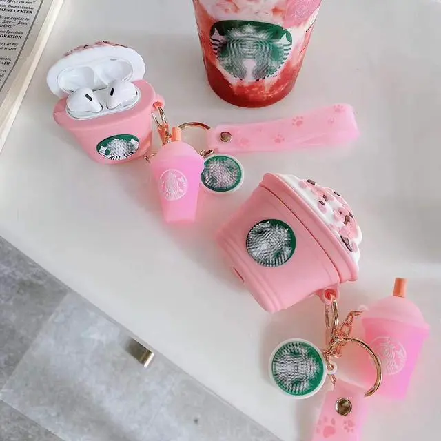 Alt view image 4 of 6 - AirPod 4 Case,3D Cute Funny Cool Kawaii Fashion Ice Cream Cup for AirPods 4th Generation Case (2024) (Pink)