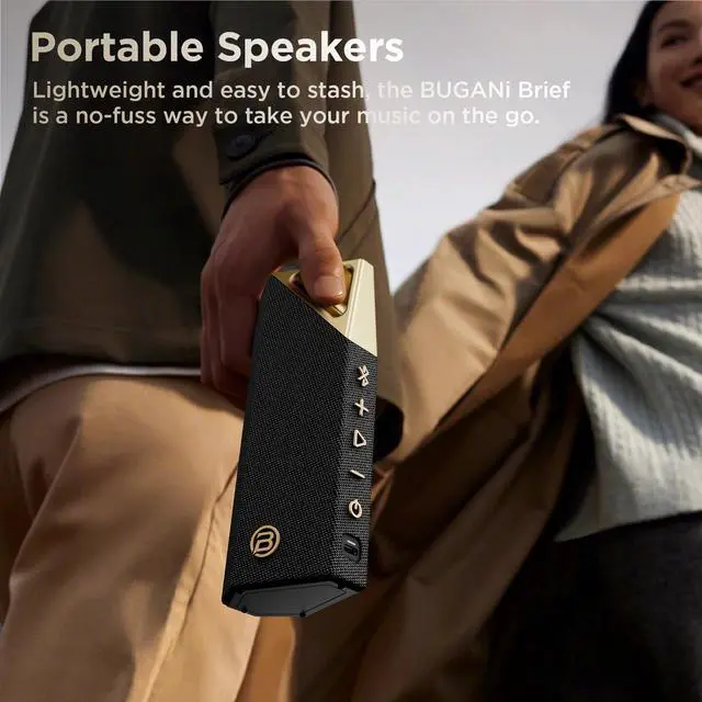 Alt view image 4 of 7 - Bluetooth Speaker Wireless Portable, Portable Speaker IPX7 Waterproof | Bluetooth 5.4, Auracast Multi-Speaker Party Mode, Built-in Mic, USB-C, 15H Playtime for Home, Outdoor, Travel