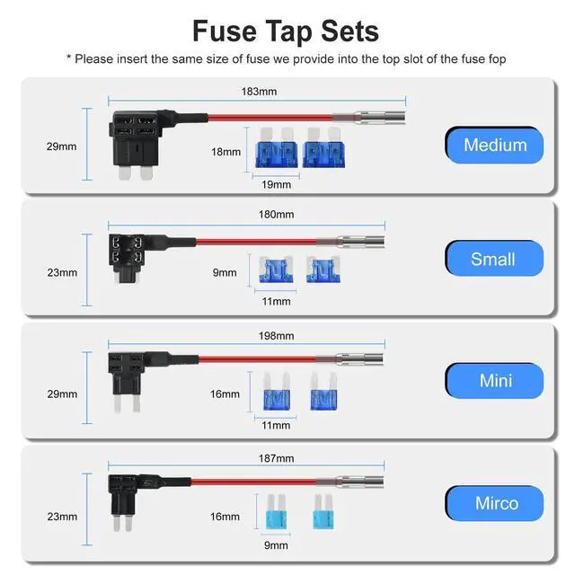 Alt view image 3 of 6 - Dash Cam Hardwire Kit with USB-C Port for V5 and R4-RD Dash Camera Models, Converts 12V-30V to 5V/3A, LED Indicator,24Hr Parking Monitoring Kit with Low Voltage Protection