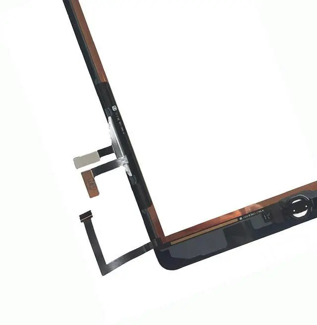 Alt view image 5 of 7 - for Black IPad Air 1st Generation Touch Screen Digitizer Glass Replacement Modle A1474 A1475 A1476 with Home Button,Camera Holder,Preinstalled Adhesive,Toolkit