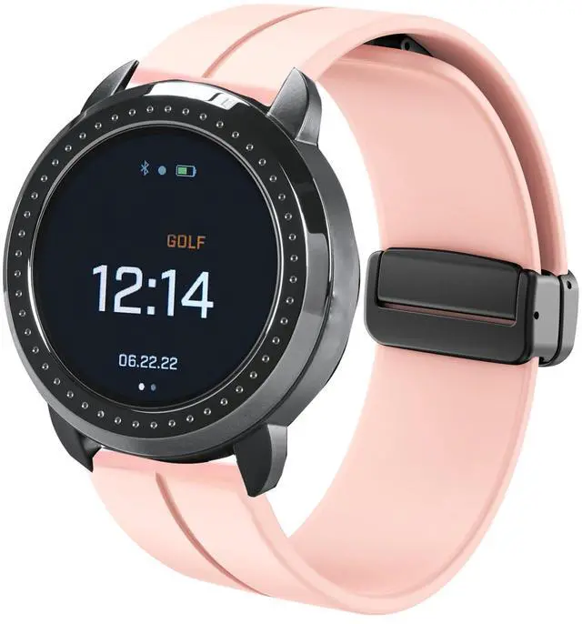 Main image of Compatible with Bushnell iON Elite Bands, Soft Silicone Sport Wristband Replacement Straps Compatible with Bushnell iON Elite Watch