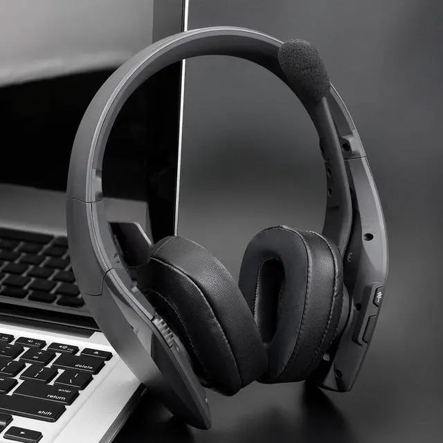 Alt view image 3 of 7 - Cooling Earpads for BlueParrott B650/S650(650XT) Noise Cancelling Bluetooth Headset, Ear Pads Cushions with High-Density Foam - CG Black