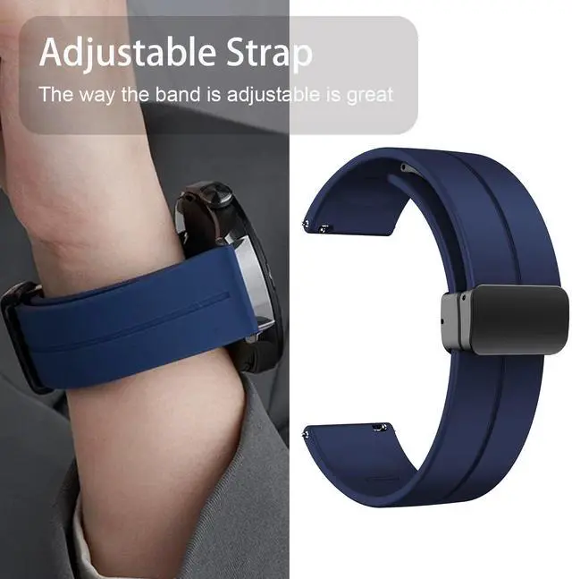 Alt view image 5 of 6 - Compatible with Plaud NotePin Bands, Soft Silicone Sport Wristband Replacement Straps Compatible for Plaud NotePin Voice Recorder