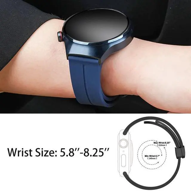Alt view image 6 of 6 - Compatible with Plaud NotePin Bands, Soft Silicone Sport Wristband Replacement Straps Compatible for Plaud NotePin Voice Recorder