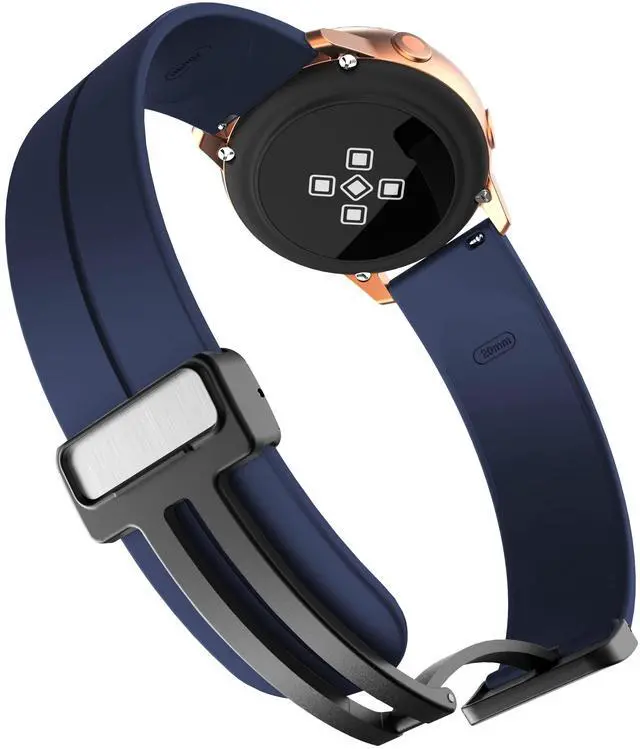 Alt view image 6 of 6 - Compatible wit iTouch Active 4 Band, Soft Silicone Sport Wristband Replacement Straps Compatible for iTouch Active 4 Smartwatch