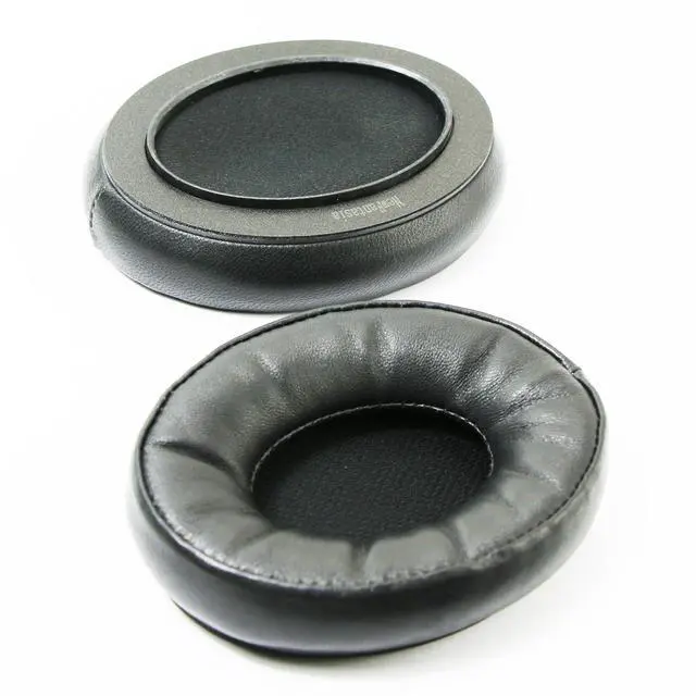 Alt view image 2 of 7 - Sheepskin Ear Pads Compatible with Sennheiser HD650, HD600, HD580, HD660S, HD660S2, HD58X, HD6XX Headphone Genuine Leather Replacement Memory Foam Earpads Cushions