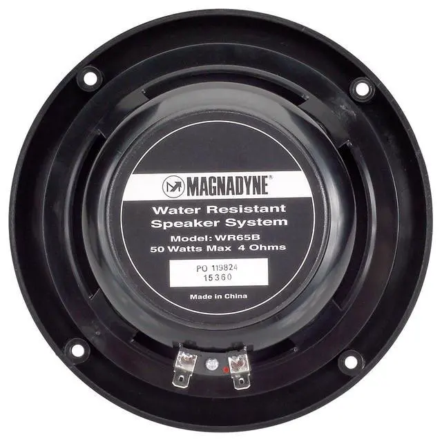 Alt view image 4 of 4 - 6.5 Water Resistant Speakers 2-Way for Marine, RVs, & Hot Tubs Pair