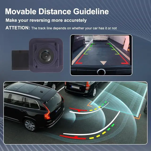 Alt view image 5 of 7 - Rear View Backup Camera Parking Assist Camera JC3T-19G490-AD | Compatible with Ford F-250 F-350 F-450 F-550 Super Duty V8 6.2L 6.7L 6.8L 7.3L 2017 2018 2019 2020 2021 2022