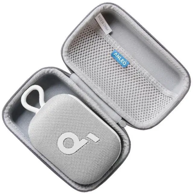 Main image of Hard Travel Case for Soundcore Select 4 Go Bluetooth Shower Speaker (Gray)