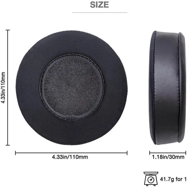 Alt view image 4 of 7 - Sundara Cooling Gel Earpads Compatible with HiFiMan Sundara, HE-400 HE-400i HE400S HE-500 HE-560 HE35X HE-4 HE-4XX HE-5 HE6 HE-X4 HE-5SE Covered with Ice Cloth Replacement Ear Pads