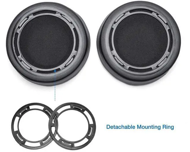 Alt view image 7 of 7 - Sundara Cooling Gel Earpads Compatible with HiFiMan Sundara, HE-400 HE-400i HE400S HE-500 HE-560 HE35X HE-4 HE-4XX HE-5 HE6 HE-X4 HE-5SE Covered with Ice Cloth Replacement Ear Pads