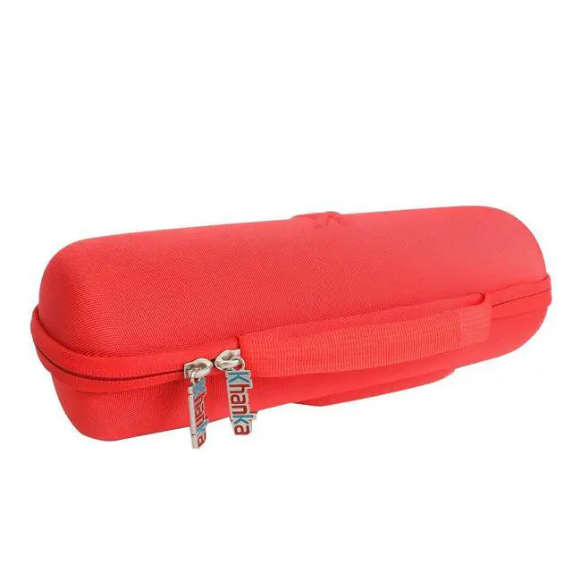 Alt view image 4 of 7 - Hard Travel Case Replacement for JBL Charge 3 Waterproof Portable Wireless Bluetooth Speaker. Extra Room for Charger and USB Cable,Case Only.(Red)