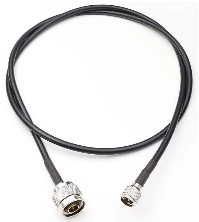 Main image of N Male to Mini UHF Male Coaxial Cable Mini UHF Coax Cable N Type Coaxial Cable CB Antenna Radio Extension Jumper 3.28 Ft/1M 1Pack