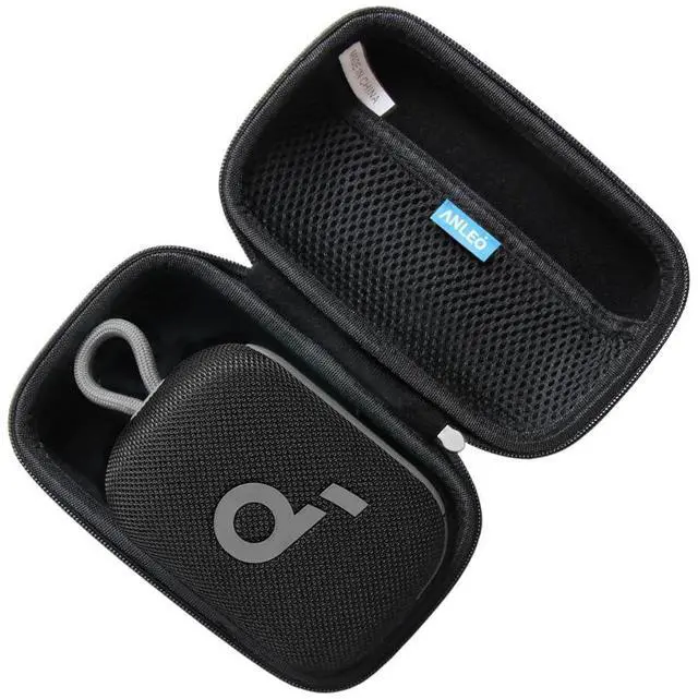 Main image of Hard Travel Case for Soundcore Select 4 Go Bluetooth Shower Speaker (Black)