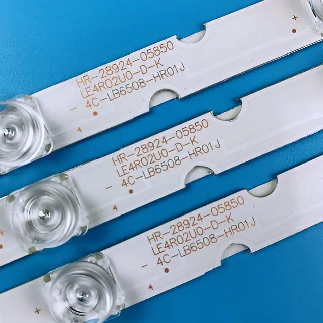 Alt view image 4 of 6 - 6 Pieces LED Backlight Strips for TCL 65'' TV JL.D65081330-365AS-M_V03 65D6 65S421 65S423 65S425 65HR330M08A1