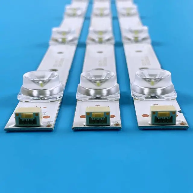 Alt view image 5 of 6 - 6 Pieces LED Backlight Strips for TCL 65'' TV JL.D65081330-365AS-M_V03 65D6 65S421 65S423 65S425 65HR330M08A1