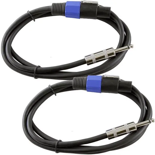 Main image of 12 Gauge GA Speaker Cables 2 Cable Pack (10 Foot, Each) 10FT