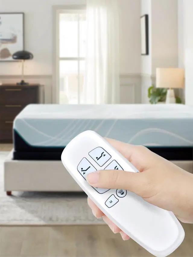 Alt view image 2 of 6 - Replacement Remote Control for Bed Tech Bedtech BT2000, for Lucid L300, for Milemont Richmat HJH13D Adjustable Bed, for AMBEE21 CastleBeds (Not BT Version)
