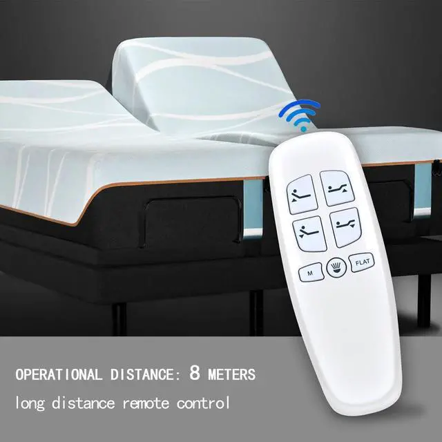 Alt view image 3 of 6 - Replacement Remote Control for Bed Tech Bedtech BT2000, for Lucid L300, for Milemont Richmat HJH13D Adjustable Bed, for AMBEE21 CastleBeds (Not BT Version)