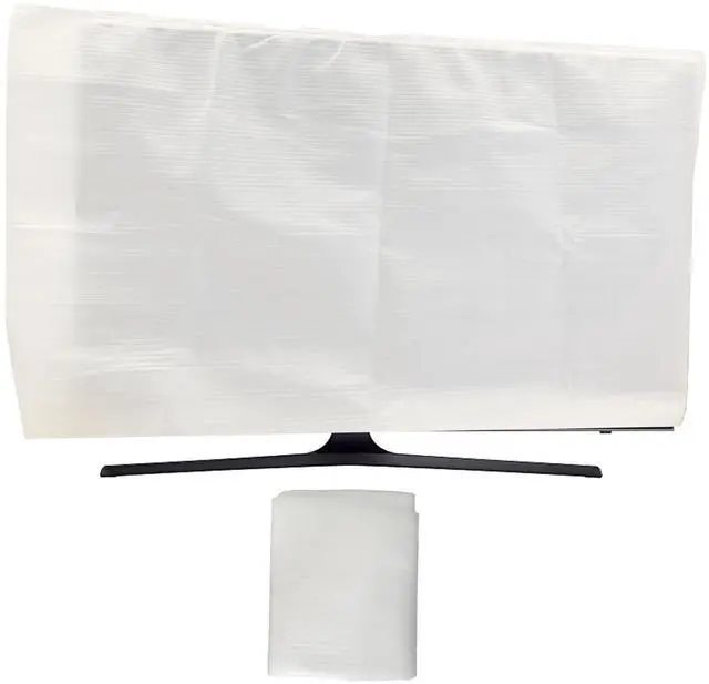 Main image of Large Foam Flat Screen TV Cover(Fits TV Screens up to 80"-85") 80" L x 48" W Cushion Foam Wrap Pouches-1 Pack