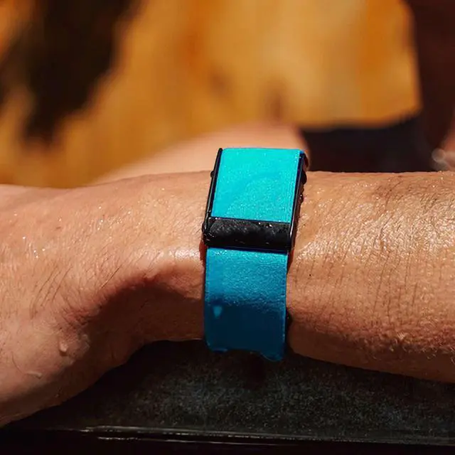 Alt view image 5 of 6 - Whoop 4.0 Compatible HydroKnit Replacement Wrist Band, Waterproof and Quick Drying, Lightweight Material, Premium Quality