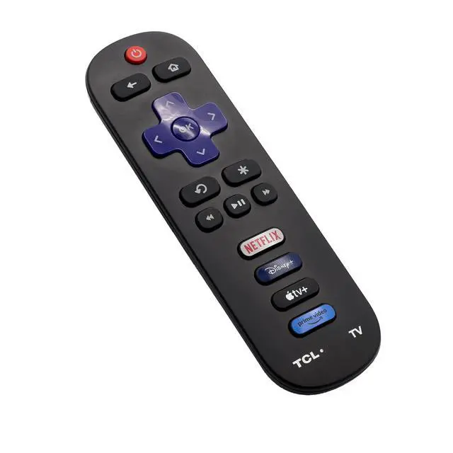 Alt view image 2 of 6 - OEM Replacement Remote Control Compatible with All TCL Roku Smart TVsOnly Works with TCL Roku TV, Not for Roku Stick and Roku Box (Netflix/Disney Plus/Apple TV+ / Prime)