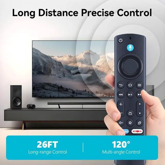 Alt view image 5 of 7 - NS-RCFNA-21 Rev G Replacement Remote Control for Insignia&TCL Smart TV | for Insignia F50 Series LED 4K UHD Smart TV, for TCL S350F & S450F Series LED Smart TV G0401-000212/G0401-000279