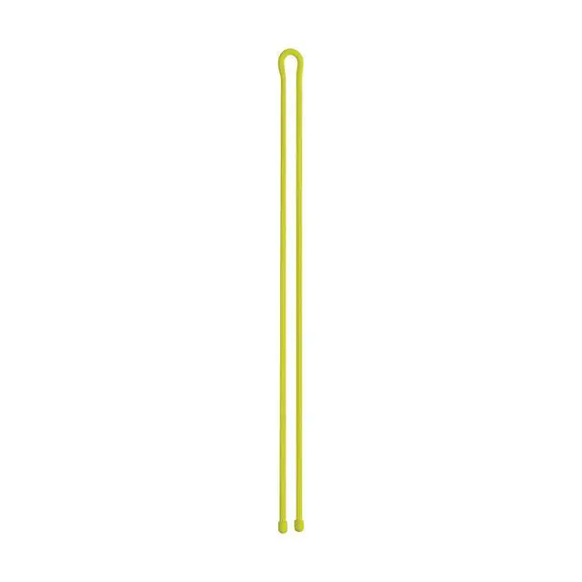 Alt view image 2 of 7 - Inc. GTM64-33-R6 Gear, Original Reusable Rubber Mega-Sized, 2X Bigger + Stronger for Heavy Duty Projects, 64 Inch, Black, Made in The USA Twist Tie, 64", Neon Yellow