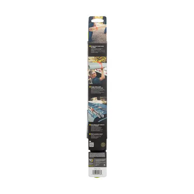Alt view image 6 of 7 - Inc. GTM64-33-R6 Gear, Original Reusable Rubber Mega-Sized, 2X Bigger + Stronger for Heavy Duty Projects, 64 Inch, Black, Made in The USA Twist Tie, 64", Neon Yellow