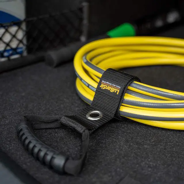 Alt view image 2 of 6 - 3 Pack 17"Extension Cord Organizer with Grommet Fit Cables | Portable Hook and Loop Storage Straps Fit Extension Cords, Ropes, Garden Water Hoses Carrying and Hanging