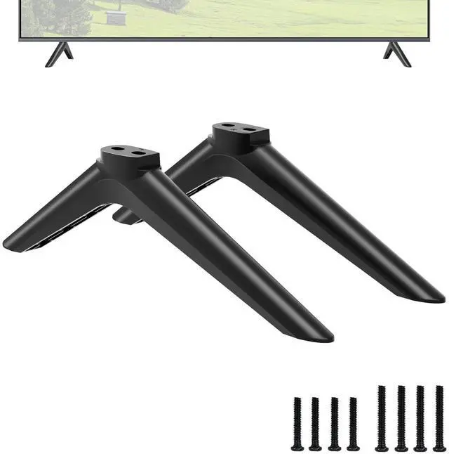 Main image of TV Stand for Hisense TV Legs, for Hisense 32" 40" 43" TV 32H4030F1 32H4F 40H5590F 40H4F 40H3F9 40H4030F1 40H4030F 43H4F 43H4030F 43H4030F1 TV Stand Legs with Screws, Easy to Install, Black