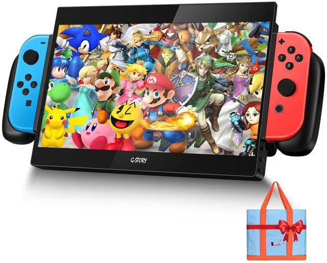 Main image of 10.1" 1080P Portable Gaming Monitor for Switch, IPS USB-C Travel Monitor