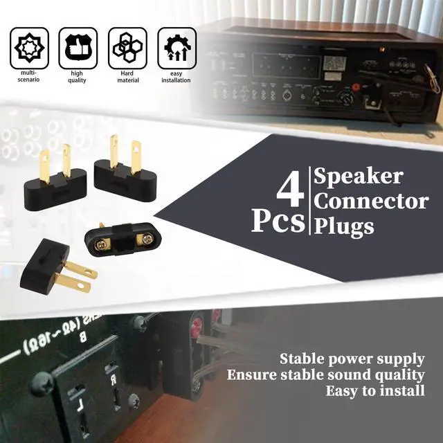 Alt view image 2 of 7 - for Pioneer Speaker Plug Connectors SX-525 SX-626 SX-727 SX-828 SX-990 SX-1000 (4)