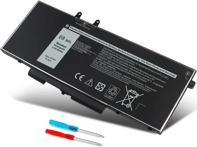 Alt view image 4 of 7 - New 68Wh 3HWPP 03HWPP Battery for Dell inspiron 15 7000 7506 7706 2-in-1 | Latitude 14 5410 5510 5501 5511 5401 E5401 5411 Precision 3541 3550 3551 10X1J 010X1J 3PCVM JG75F N2NLL T6DC2 YPVX3 1VY7F