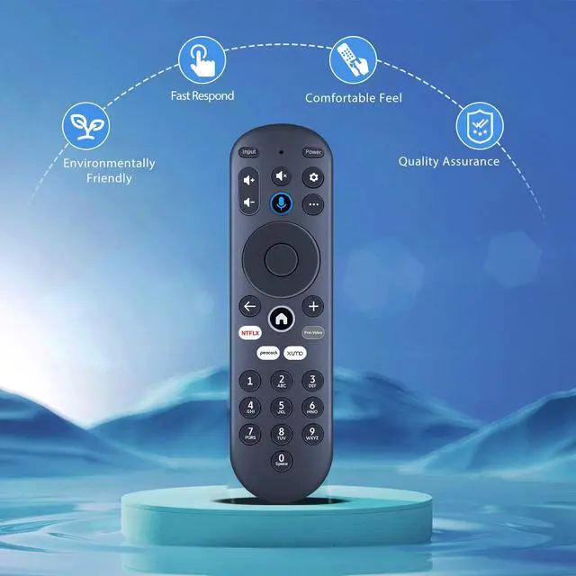 Alt view image 6 of 7 - Replacement Voice Remote Control for Wireless 4K UHD Smart Spectrum TV Xumo Stream Box