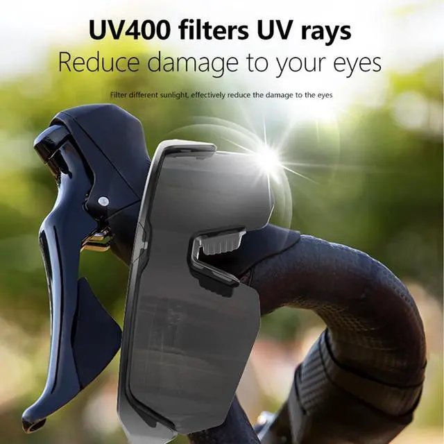 Alt view image 3 of 7 - Bluetooth Sunglasses for Men & Women, Smart Audio Glasses with Speakers | UV400 Cycling Running Glasses for Outdoor Sports, Touch Control & Hands-Free Calls (Gray)