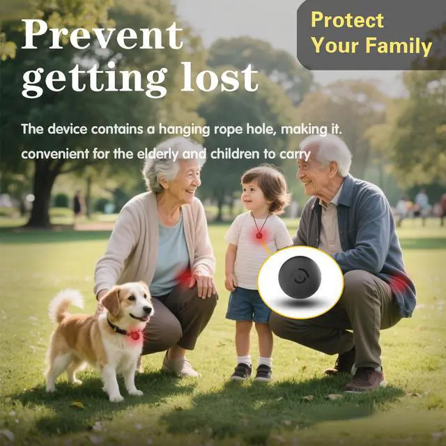 Alt view image 3 of 7 - Mini GPS Tracker for Vehicles Car Tracker Device Hidden with Magnetic Silicone Case, iOS Compatible Portable Personal Anti-Theft GPS Tracker for Car, Bike, or Kids, No Monthly Fee