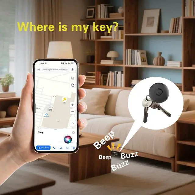 Alt view image 4 of 7 - Mini GPS Tracker for Vehicles Car Tracker Device Hidden with Magnetic Silicone Case, iOS Compatible Portable Personal Anti-Theft GPS Tracker for Car, Bike, or Kids, No Monthly Fee