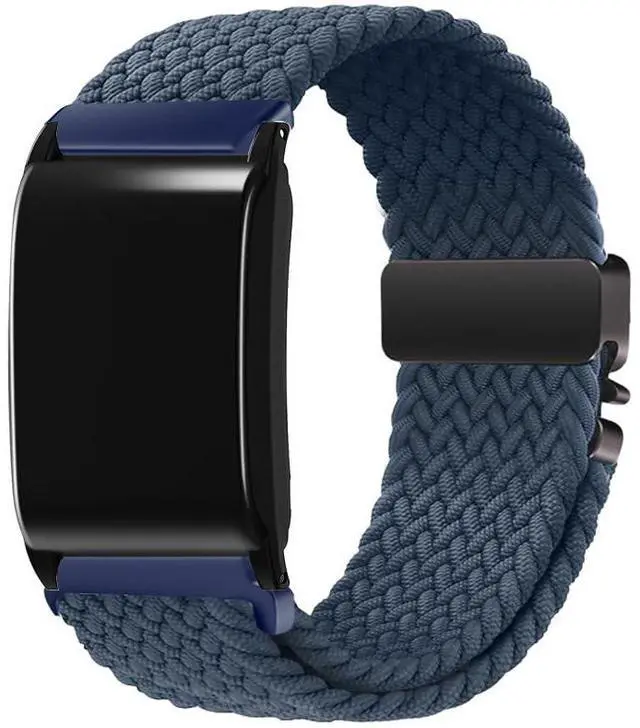 Alt view image 2 of 5 - Upgraded Nylon Weaving Strap for Whoop 5.0 & 4.0, Magnetic Clasp with Protective Shell, Breathable Sport Band for Fitness, Running, Sleep
