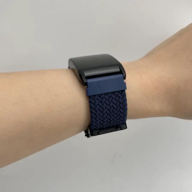 Alt view image 3 of 5 - Upgraded Nylon Weaving Strap for Whoop 5.0 & 4.0, Magnetic Clasp with Protective Shell, Breathable Sport Band for Fitness, Running, Sleep