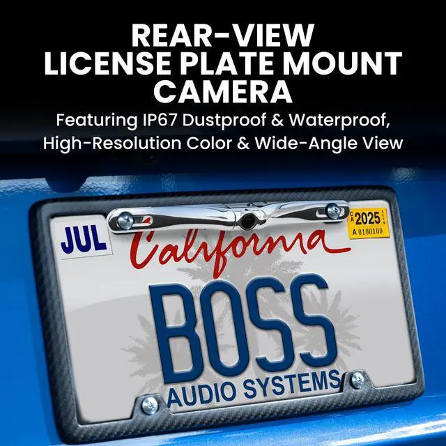 Alt view image 3 of 5 - LPC35 Rearview License Plate Backup Came for Truck