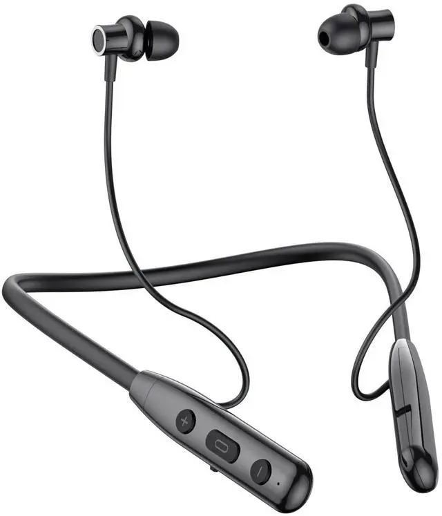 Main image of Bluetooth 5.3 Neckband Earbuds with Microphone, Wireless Stereo Neckband Headphones, 30 Hrs Play Music, IPX6 Waterproof Neck Earphones in Ear Headset for Sport/Workout/Outdoor