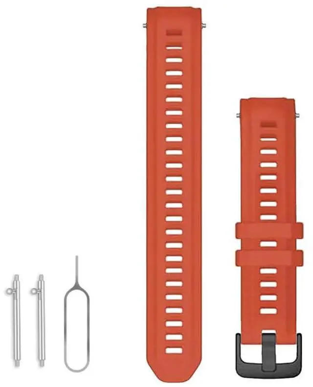 Main image of Silicone Quick-Release Bands Compatible with Garmin Instinct 2/2S (1st Gen) Replacement Band