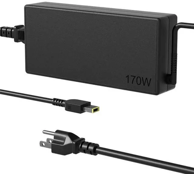 Main image of 170W Laptop Charger Compatible with Lenovo LOQ 15 16 Thinkpad P1 P15 P16 P17 P50 P52 P53 P70 Extreme X1, Legion Slim 5 7 Y720 Y730 Y530 IdeaPad Pro/Slim Replacement Power Adapter