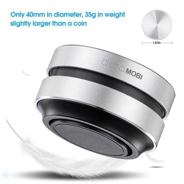 Alt view image 6 of 7 - Wirelessly BT Mini Speaker Bone Conduction Wireless, Stereo Bass Sound Creative Portable Speaker Mini Size Music Player Built-in Mic Sound Box for Home,Outdoor,Travel
