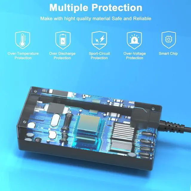 Alt view image 6 of 7 - 65W Laptop Chaarger Compatible with Dell Latitude | 3 3301 3310 3390 14 3400 3410 3420 3490 15 3500 3510 3520 3590 Vostro 13 5301 5390 14 5401 5402 5490 15 3558 3559 Adapter