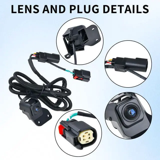 Alt view image 3 of 7 - 23146157 Rear View Backup Camera Fits for Chevy Silverado 1500/GMC Sierra 1500 2007-2013, Silverado 2500 3500/Sierra 2500 3500 2011-2014 Park Assist Camera Replaces 20837341 20986601