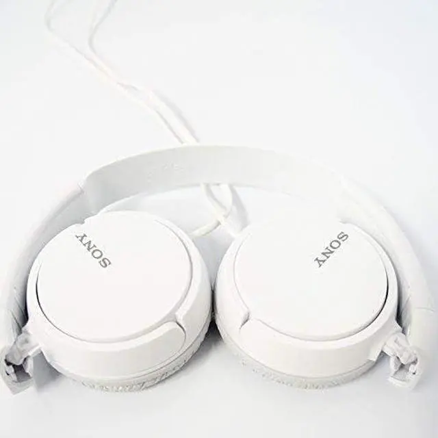 Alt view image 6 of 7 - Over On Ear Best Stereo Extra Bass Portable Headphones Headset for Apple iPhone iPod/Samsung Galaxy / mp3 Player / 3.5mm Jack Plug Cell Phone (White)